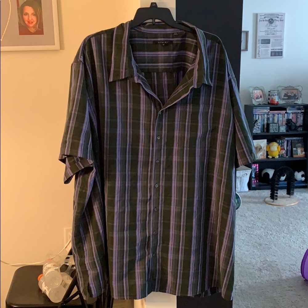 6xl button down shirt